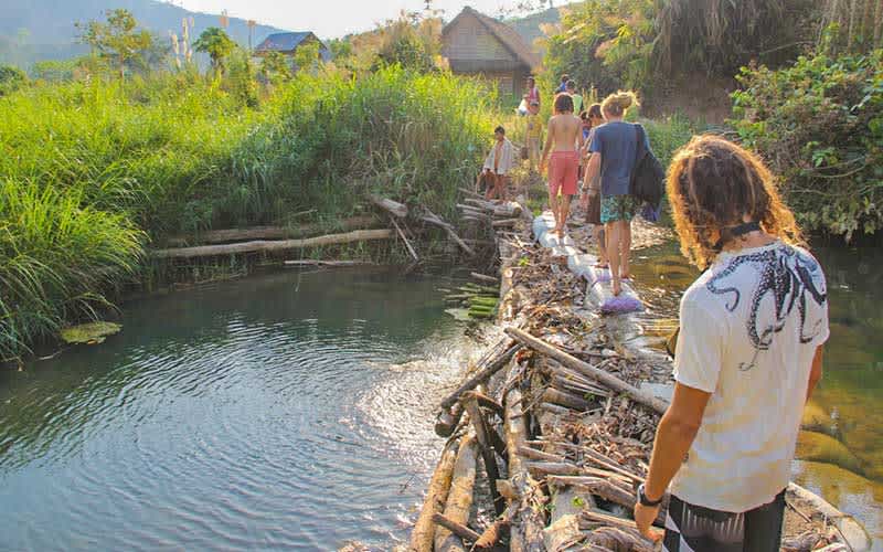 Laos Namkhon Village